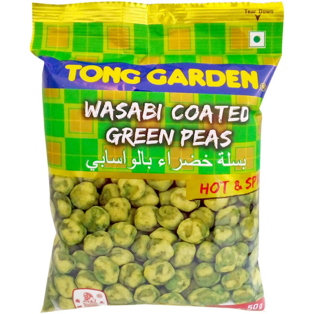 Tong Garden Coated Green Peas - Wasabi