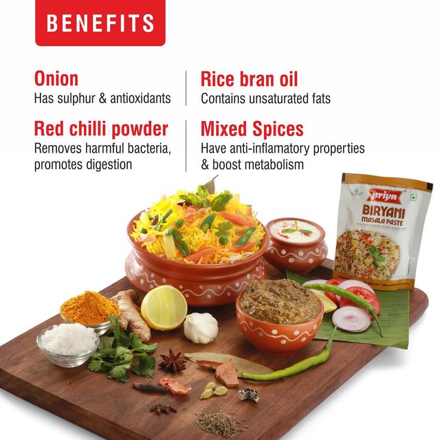 Priya Biryani Masala Paste 90 g Combo
