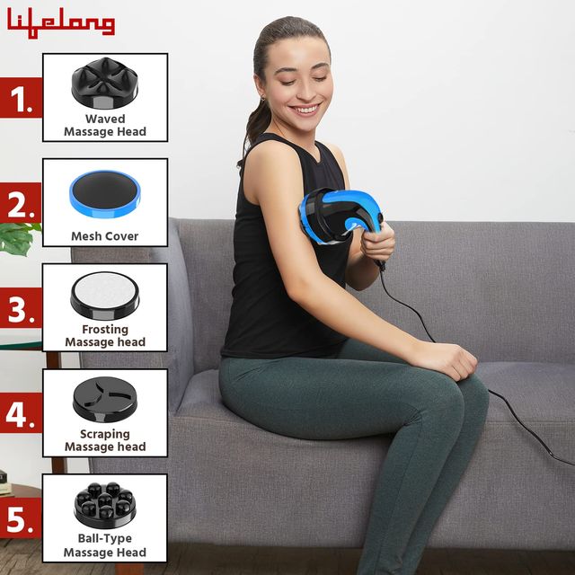 Lifelong Head and Body Massager - Full Body Pain Relief |  Deep Tissue Massager (LLM576)