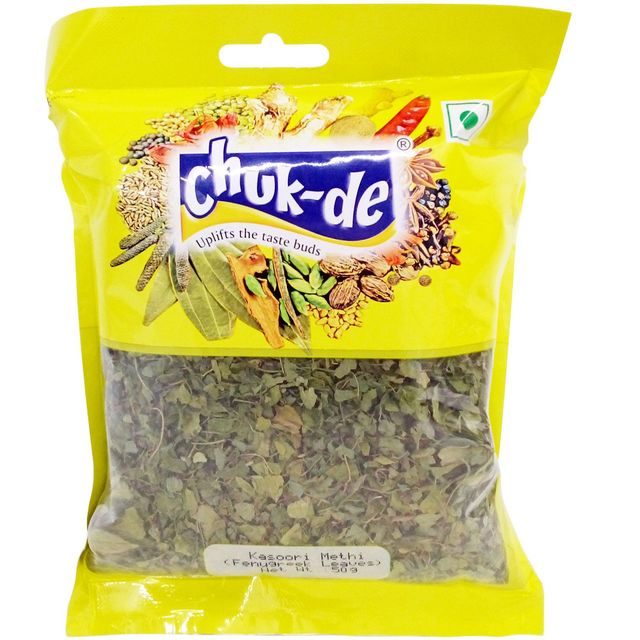 Chukde Kasoori Methi (Fenugreek Leaves) 
