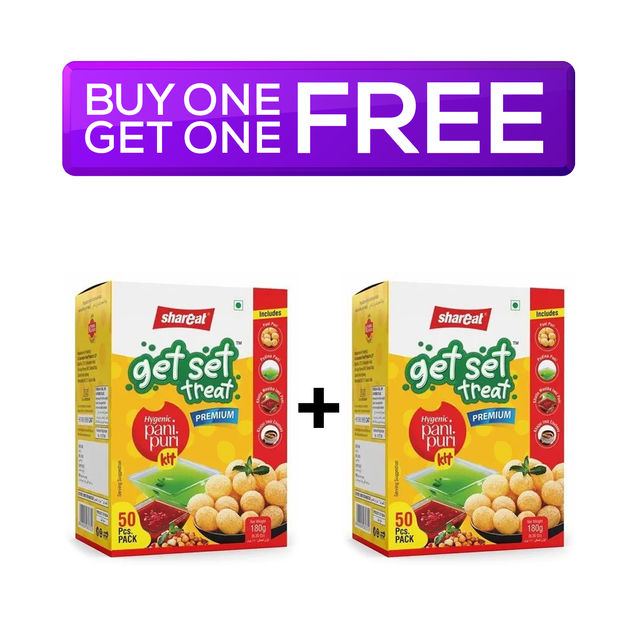 Shareat Premium Pani Puri Puchka Kit 215 g Combo