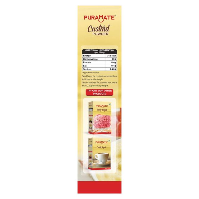 Puramate Custard Powder Vanilla