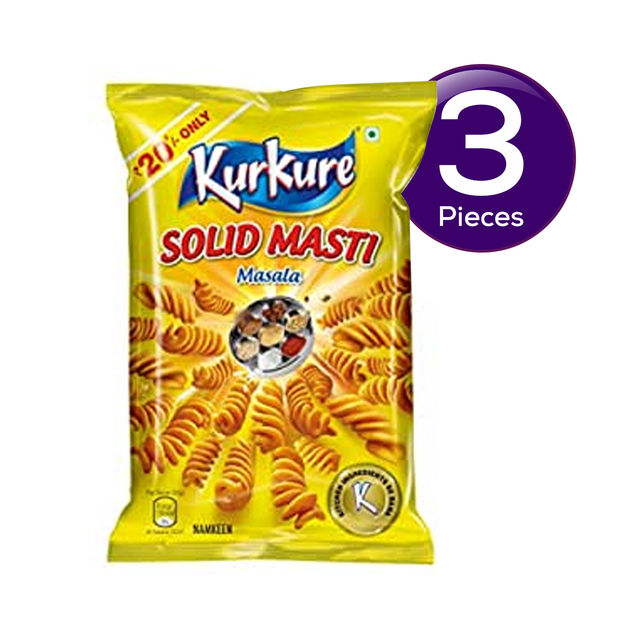 Kurkure Solid Masti Masala Twisteez 61 g Combo