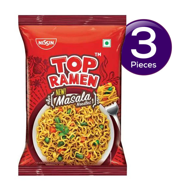 Top Ramen Masala Instant Noodles 140 g Combo