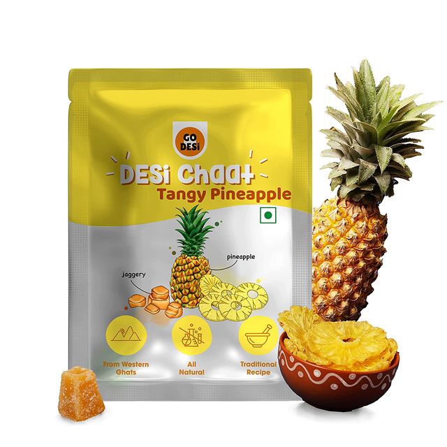 GO DESi Desi Chaat Tangy Pineapple