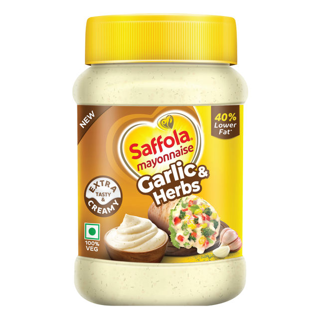 Saffola Garlic & Herbs Mayonnaise