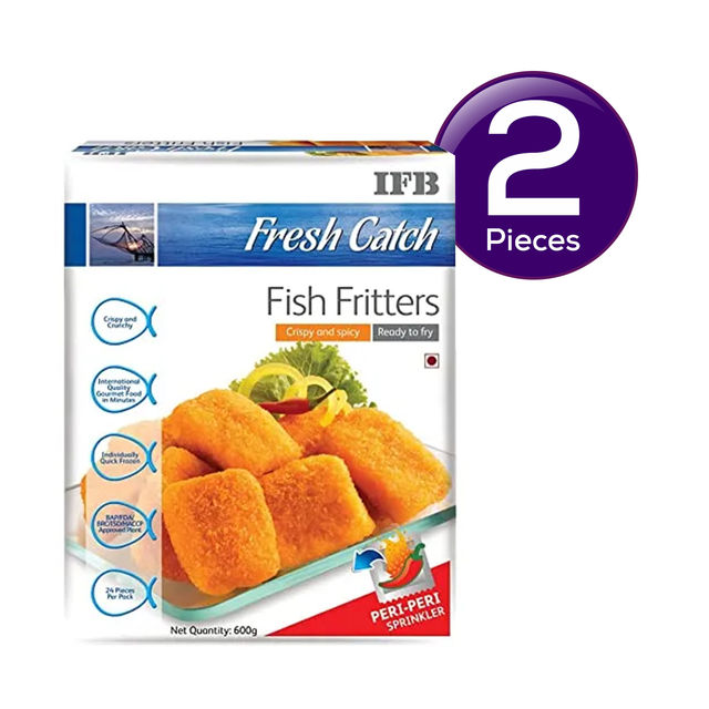 IFB Fresh Catch Fish Fritter 600 g Combo