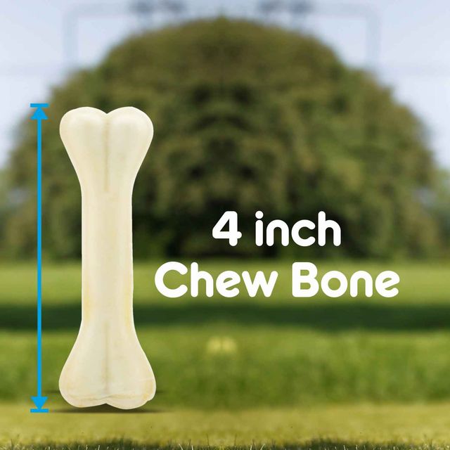 Purepet Pressed Chew Bones Dog Treats 4 Inches