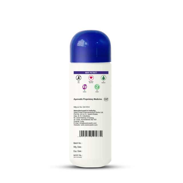 Petvit Tick Repellent Powder With Sandalwood |Paraben Free & Ph-Balance -For All Breed Dog & Cat