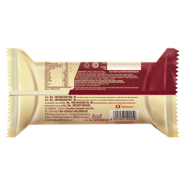 Britannia NutriChoice Herbs Biscuits | Helps Support Immunity 100 g Combo