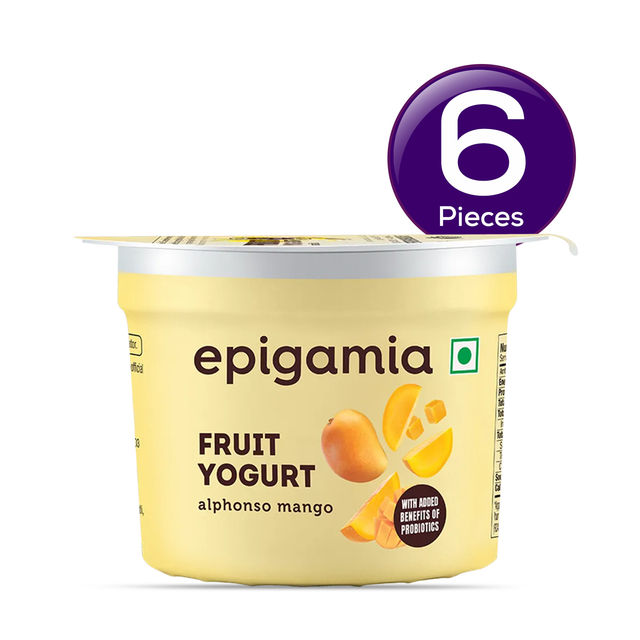 Epigamia Fruit Yogurt- Mango 75 g Combo