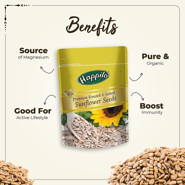 Happilo Premium Roasted & Salted Sunflower Seeds