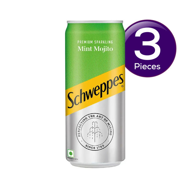 Schweppes Mint Mojito Mixer Can 300 ml Combo