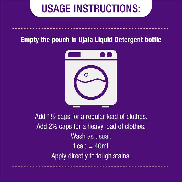 Ujala Liquid Detergent Front Load