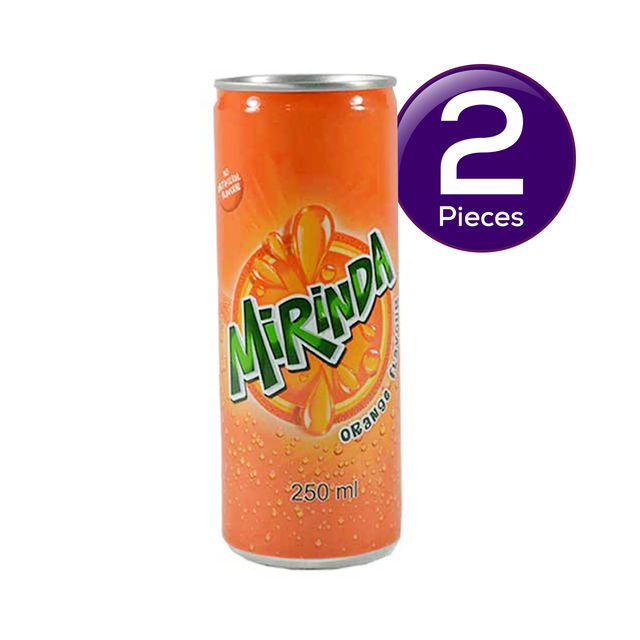 Mirinda Orange Flavoured Soft Drink 250 ml Combo