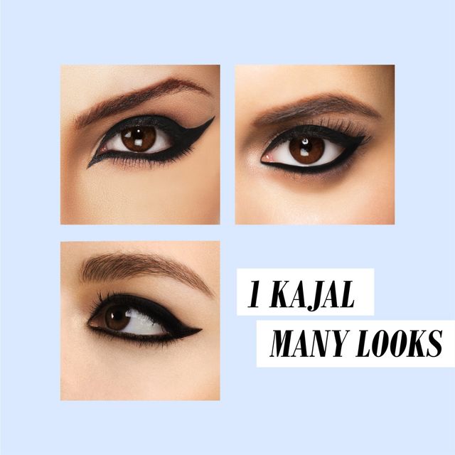 Blue Heaven 2X Intense Kajal Pencil- Black Shock