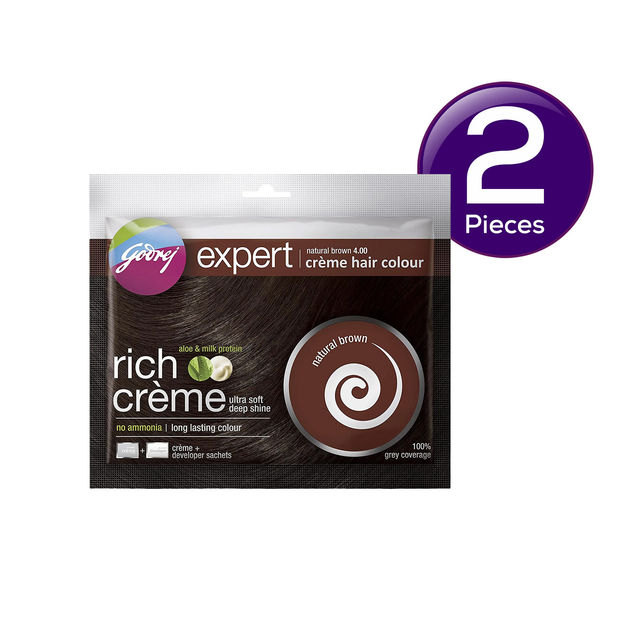 Godrej Expert Creme Hair Natural Brown Colour (Pack of 2).jpg