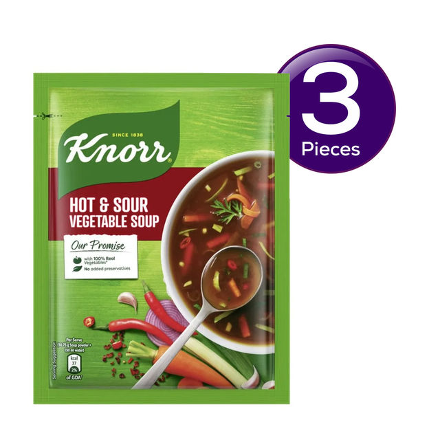 Knorr Chinese Hot And Sour Veg Soup 41 g Combo