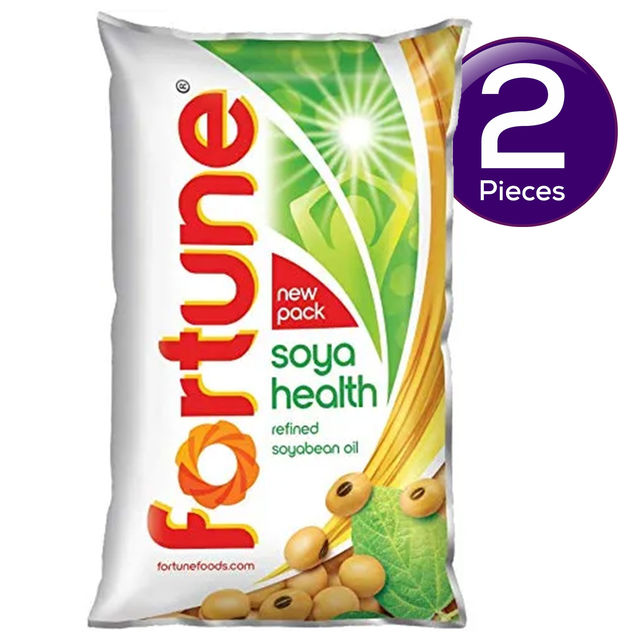 Fortune Soyabean Oil 1 l Combo