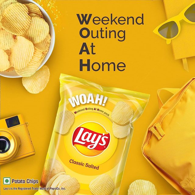 Lay's Classic Salted Potato Chips 82 g Combo