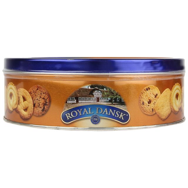 Royal Dansk Butter & Chocolate Chip Cookies 340 g Combo