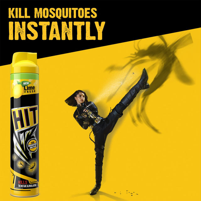 HIT Flying Insect Killer - Mosquito & Fly Killer Spray - Lime Fragrance 400 ml Combo