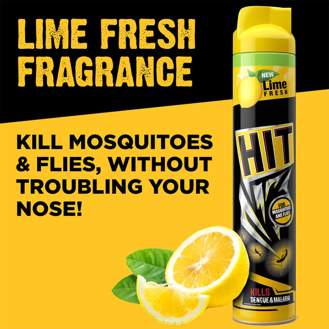 HIT Flying Insect Killer - Mosquito & Fly Killer Spray - Lime Fragrance 400 ml Combo