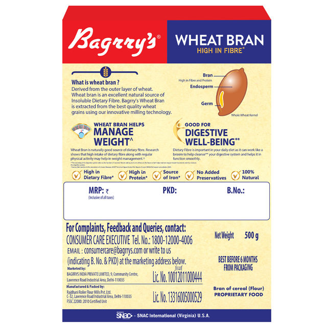 Bagrry's Wheat Bran