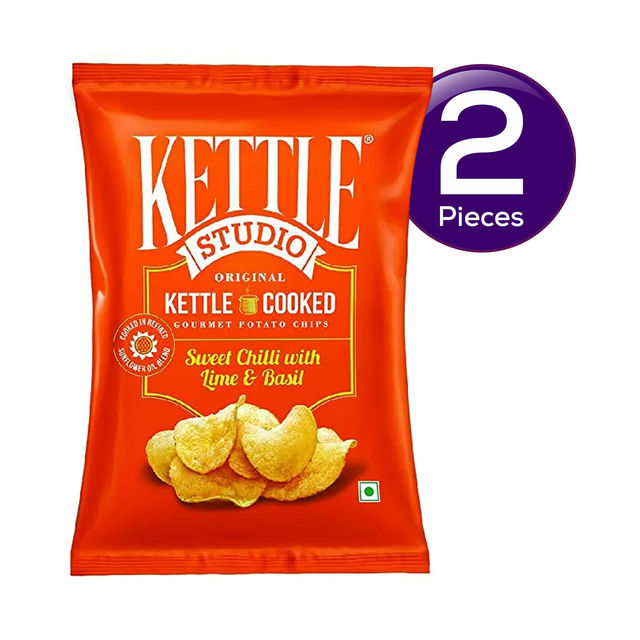 Kettle Studio Sweet Chilli With Lime & Basil 113 g Combo