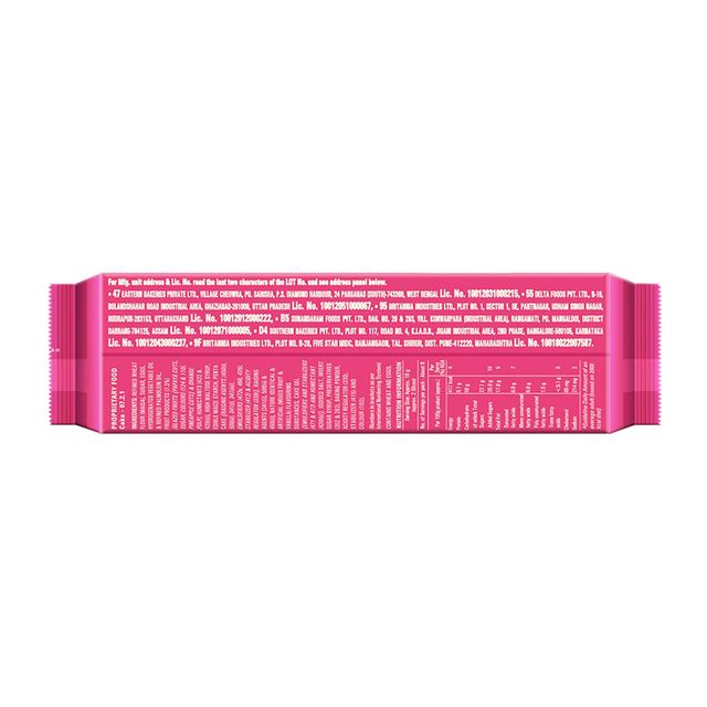 Britannia Gobbles Bar Cake - Fruity Fun 100 g Combo