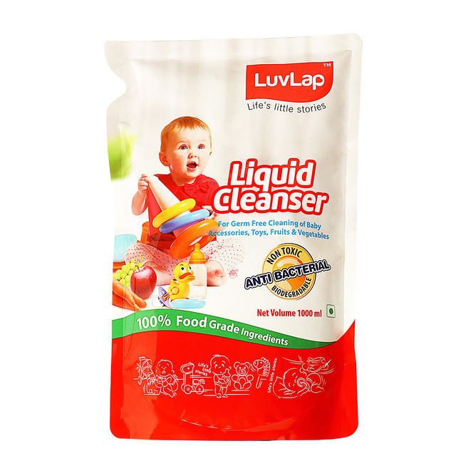 LuvLap Cleanser Refill Pack Baby Detergent For Kids