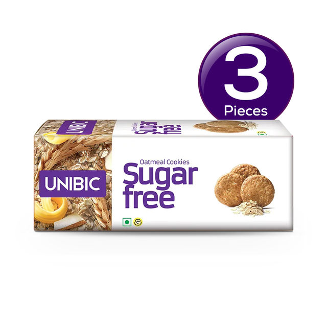 UNIBIC Sugar Free Oatmeal Cookies 67 g Combo