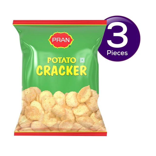 Pran Potato Crackers 48 g Combo