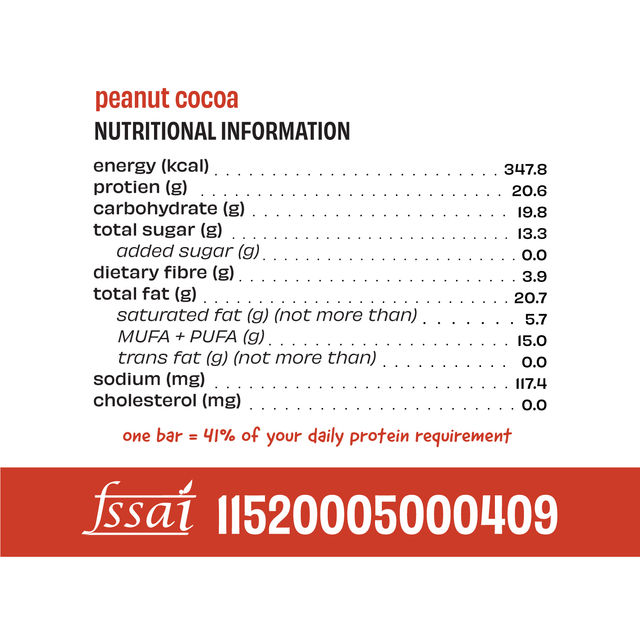 The Whole Truth 20g Protein Peanut Cocoa Protein Bar 67 g Combo