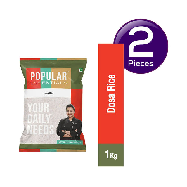 Popular Essentials Dosa Rice 1 kg Combo
