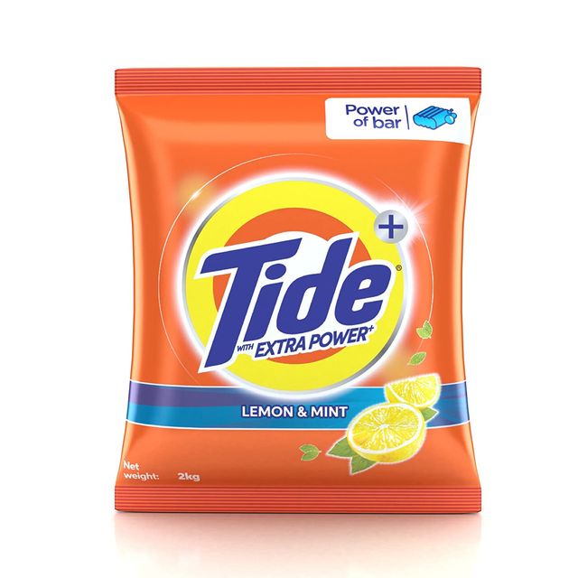 Tide Plus Extra Power Lemon & Mint Detergent Powder