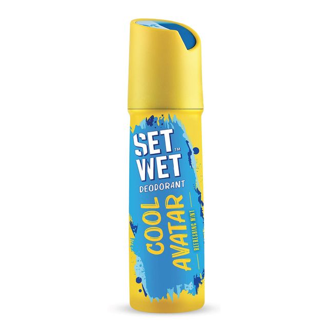 Set Wet Cool Avatar Deodorant & Body Spray Perfume For Men