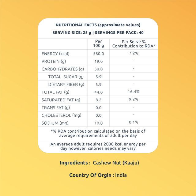 Farmley Premium Cashews (Kaju)