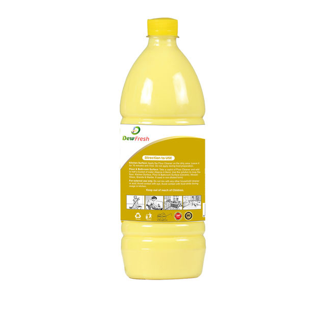 Dew Fresh Milky Floor cleaner (Phenyl) Lemon 2 l Combo