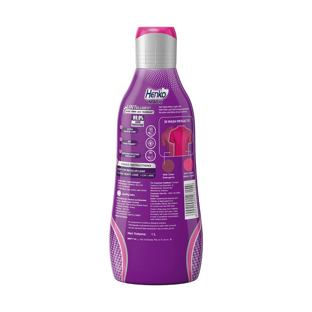 Henko Matic Liquid Detergent Top Load