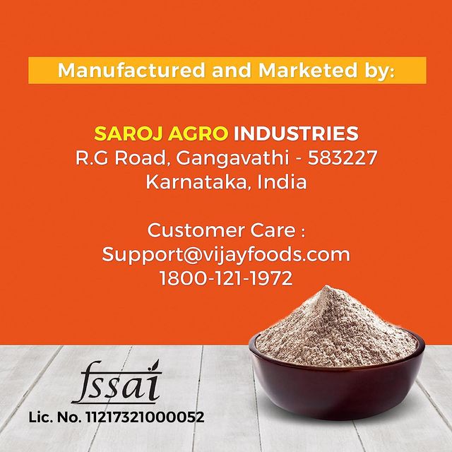 Vijay Ragi Flour 1 kg Combo