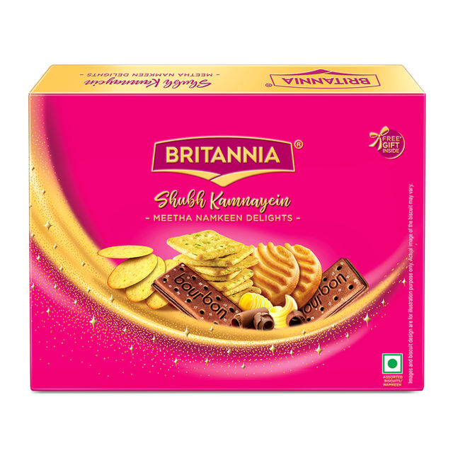 Britannia Shubhkamnayein Meetha Namkeen Delights Gift Pack