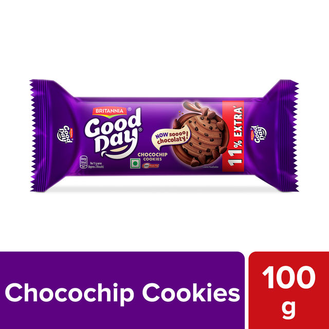 Britannia Good Day Choco Chip Cookies, Now So Chocolaty