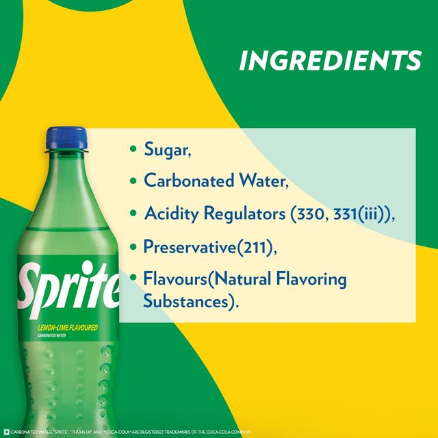 Sprite Lemon and Lime Soft Drink