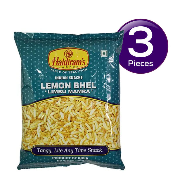 Haldirams Namkeen - Lemon Bhel 200 g Combo