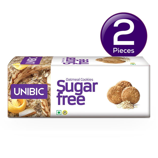 UNIBIC Sugar Free Oatmeal Cookies 67 g Combo