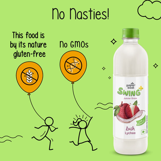 Paper Boat Swing Lychee Fruit Juice