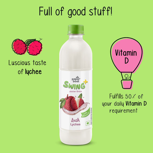 Paper Boat Swing Lychee Fruit Juice