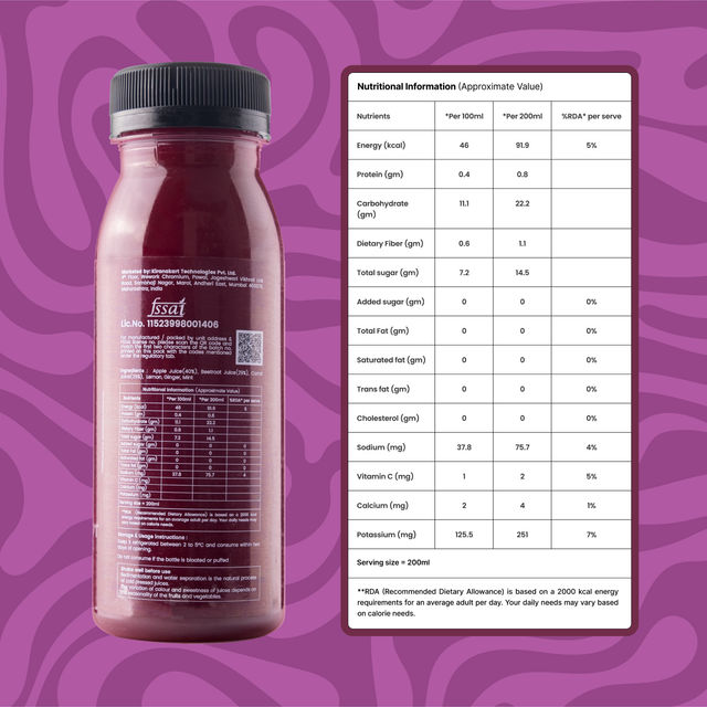 Chyll Apple Beetroot Carrot Fresh Juice