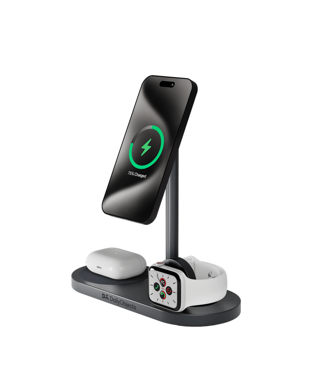 DailyObjects SURGE™ Max 3-In-1 Magnetic Wireless Charger (30W)